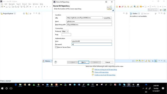 import GitHub Java Project into Eclipse смотреть онлайн