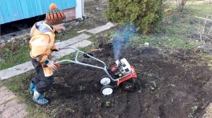 Ушатали новый мотокультиватор за 20 минут! 
Замена шестерни редуктора.