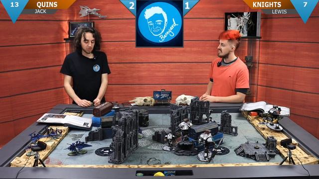 HARLEQUINS VS IMPERIAL KNIGHTS WARHAMMER BATTLE REPORT смотреть онлайн