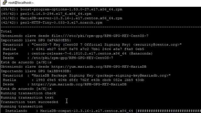Linux CentOS 7 - Instalar MariaDB 10 смотреть онлайн