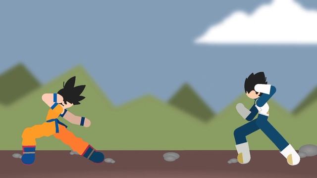 Kakarot VS Vegeta | Stick Nodes W.I.P. смотреть онлайн