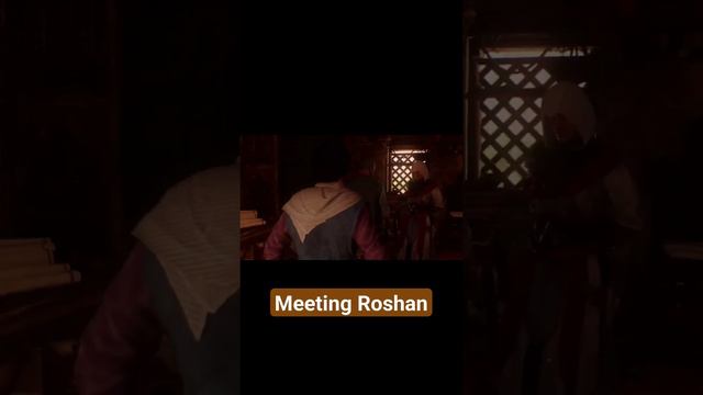 meeting roshan for the first time | AC Mirage gameplay смотреть онлайн
