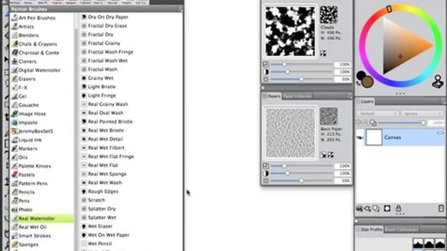 Intro to Flow Maps in Corel Painter 12.2 - Part 1 смотреть онлайн