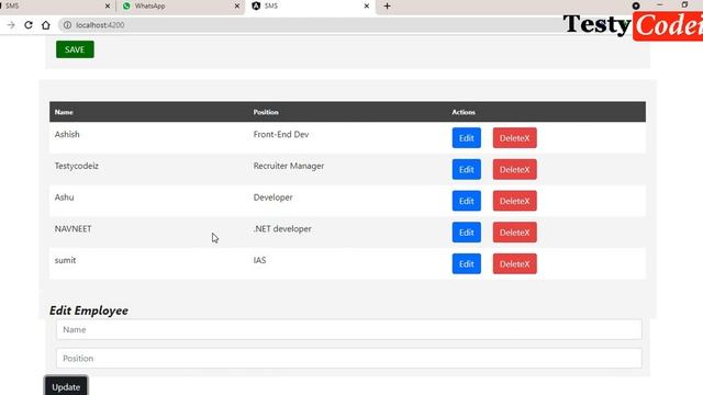 Angular 12 Project from Scratch, Angular employee management App, Angular Project from Scratch Demo смотреть онлайн