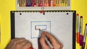 Как нарисовать Знак Дорожного Движения Тупик|Как нарисовать Знак Дорожного Движения