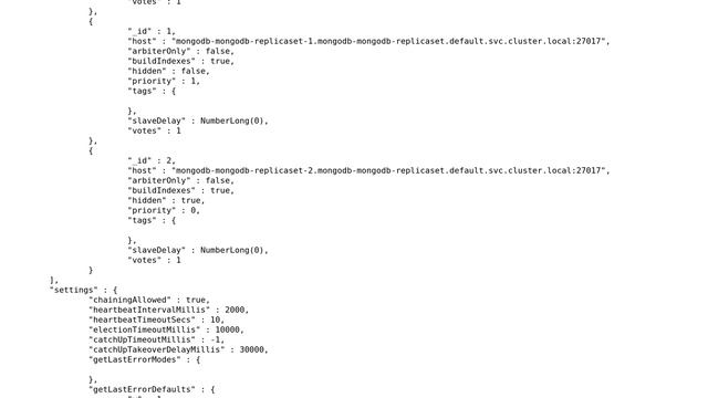 Error configuring mongodb replicaset with inmemory смотреть онлайн