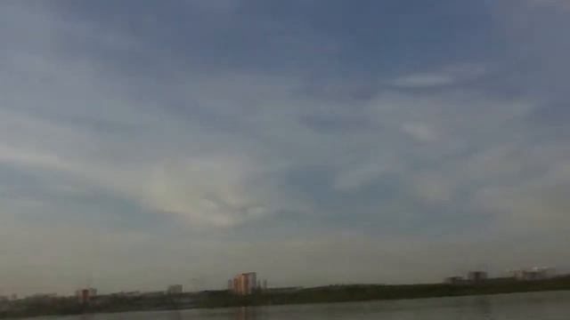 На лодке по реке Обь. Прогулка! смотреть онлайн