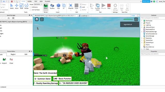 Roblox Studio: The World Over Heaven смотреть онлайн