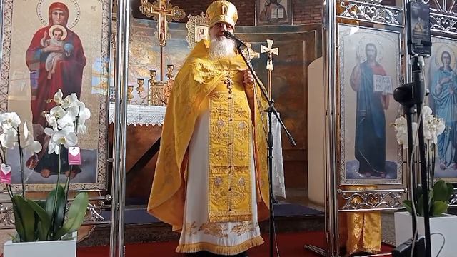 Слово после Литургии праздника прмц. Анастасии Римляныниа. Архимандрит Амвросий (Макар) смотреть онлайн