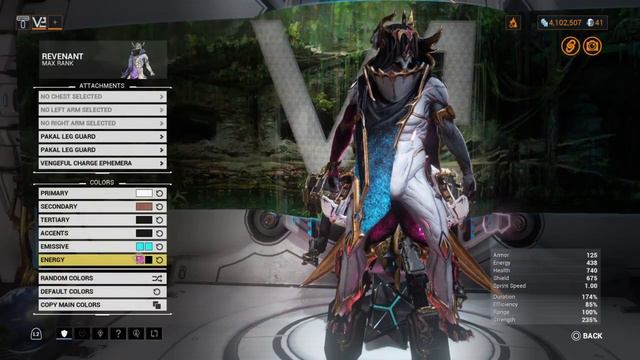 Warframe fashion frame (Revanent Deluxe skin) смотреть онлайн