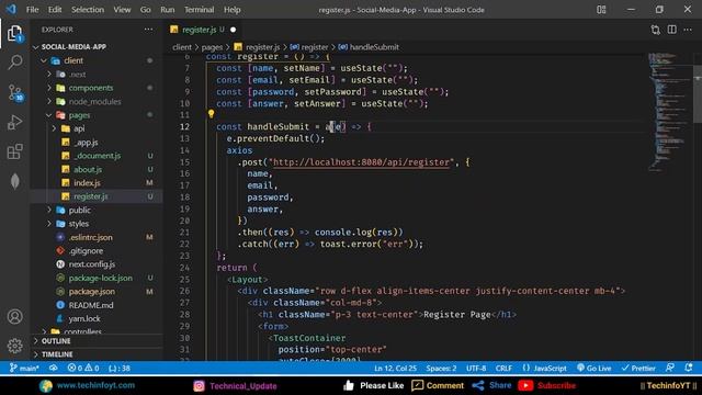 Displaying Validation error on fronted смотреть онлайн