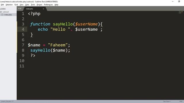 ( Part 14 ) User-Defined Functions in PHP. PHP MYSQL tutorial for beginners' full course. смотреть онлайн