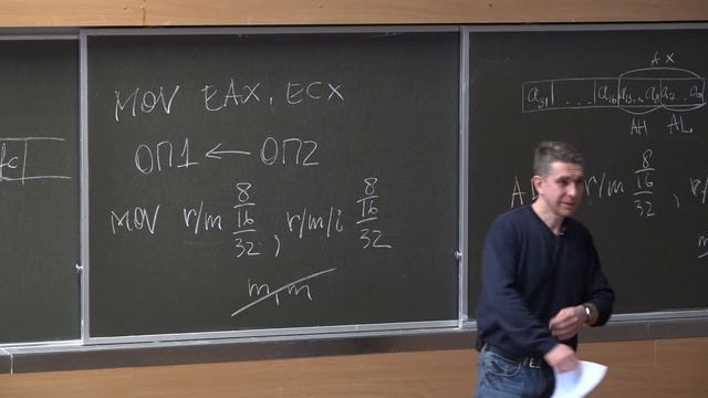 Падарян В. А. - Архитектура ЭВМ и язык ассемблера - Лекция 2 смотреть онлайн