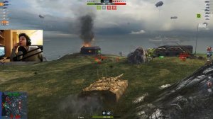 WoT Blitz - На что способен Т95. Никаких кустов - World of Tanks Blitz (WoTB)