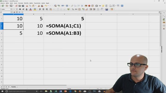 Aula 19 Fórmulas básicas Excel 2016 e LibreOffice Calc смотреть онлайн