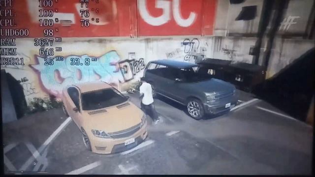 GTA V | INTEL CELERON N4000 | 4GB RAM | INTEL UHD GRAPHICS 600 | 128MB VRAM