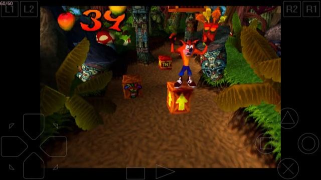 Google Nexus 5X - Crash Bandicoot - ePSXe v1.9.40 - Gameplay / Test смотреть онлайн