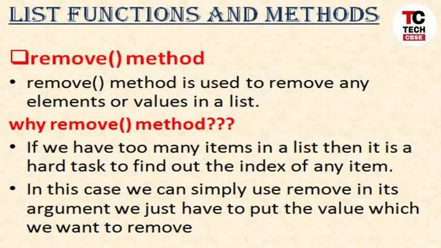 List Functions and Methods Class 11 cbse | Python | List Manipulation class 11 cbse смотреть онлайн