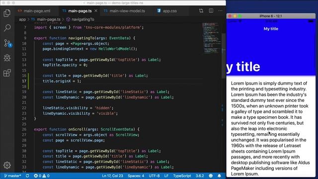 How to Use Origin Point in NativeScript Animation смотреть онлайн