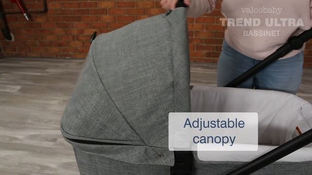Trend Ultra Stroller Demo: Bassinet Features | Valcobaby смотреть онлайн
