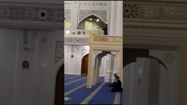 20 октября 2023 г.Призыв к намазу в Мечети имени Пророка Мухаммада.Call to prayer. смотреть онлайн