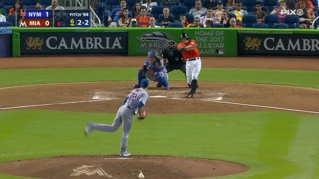 7/24/16: Matz's strong start leads Mets past Marlins смотреть онлайн