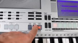 YAMAHA PSR-S550 Demo (Russian)