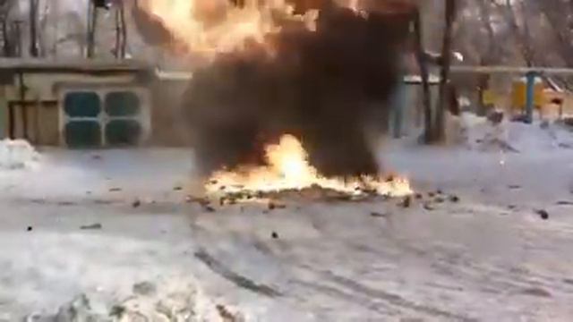 OMG! Невероятно! Падение метеорита в Оренбурге смотреть онлайн