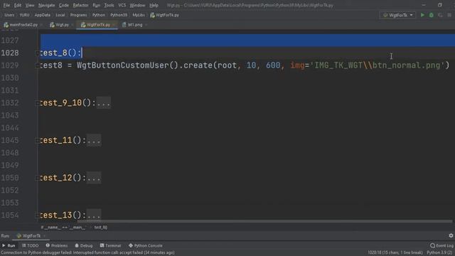 Проект на Python: Своя кнопка-картинка для Tkinter смотреть онлайн