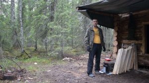 ЛЕСНАЯ ИЗБА - МЕНЯЕМ ПОЛЫ, РЫБАЛКА НА ХАРИУСА. Добрые походы.