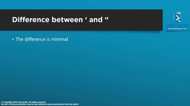 PowerShell Master Class - PowerShell Scripting смотреть онлайн