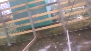 Гараж из асбестоцементных труб, часть 1 (начало)