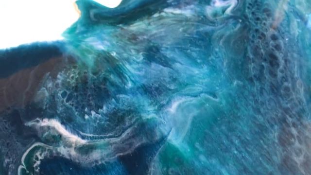 Подробный мастер класс по живописи эпоксидной смолой от Татьяны Летто смотреть онлайн