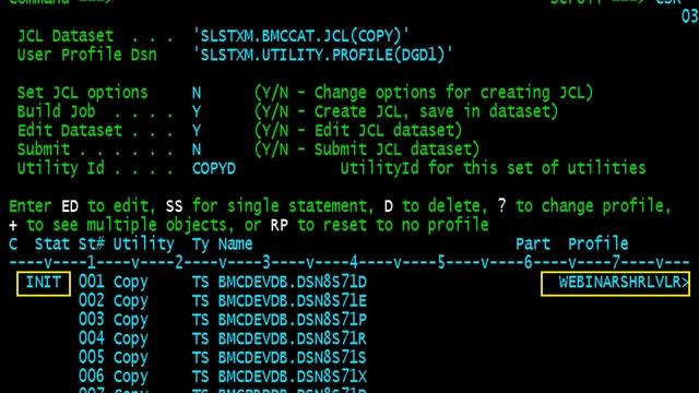 CATALOG MANAGER for DB2 - Generating utilities смотреть онлайн