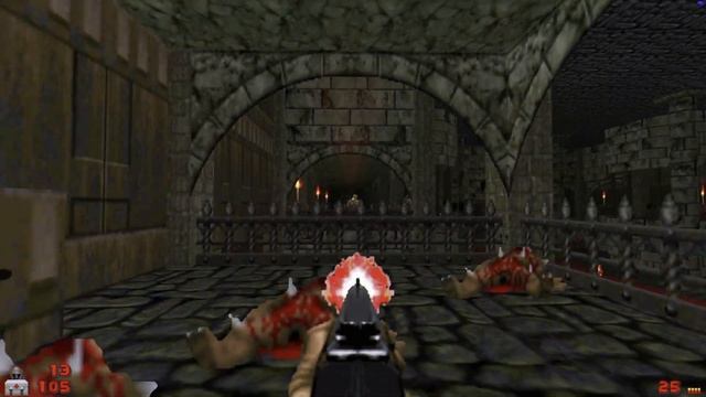 Doom 2 - Cathedral map1 смотреть онлайн