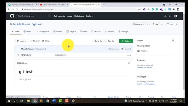 How to upload code/file in GitHub using git from A to Z in 2021 смотреть онлайн