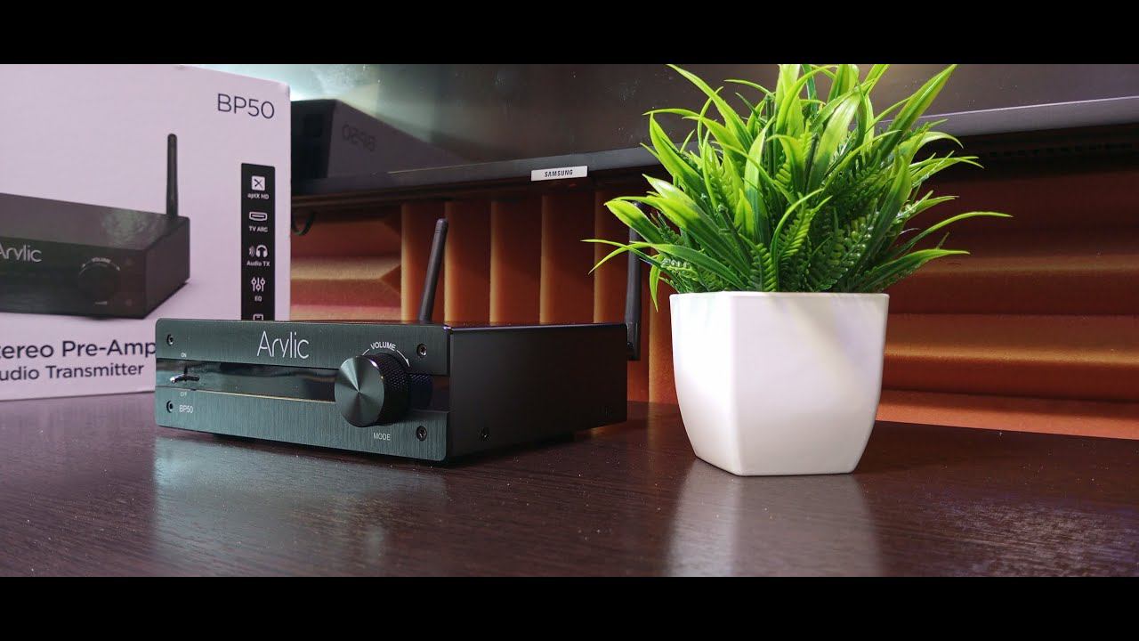 Arylic BP50 - прослушивание BT, CD, Optical, Винил смотреть онлайн