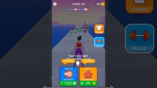 Twerk Race 3D Gameplay | Relax mind Game | Funny Game Challenge TRGP03 смотреть онлайн