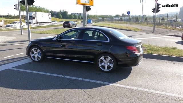 Mercedes Erlkönig C-Klasse C-Class Facelift 2018 Blick nach innen -new interior W205 4K SPY VIDEO смотреть онлайн