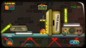 Суровый ЛИЗУН ГЛАЗАСТИК в канализации! Игра Tales from Space About a Blob с ПАПУЛЕЙ