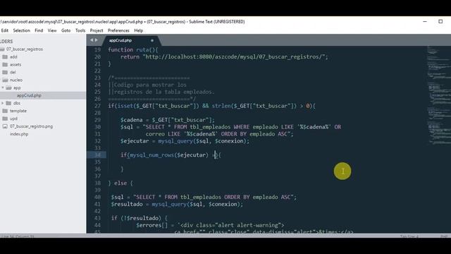 07.- CRUD en PHP — Buscar registro — Final. смотреть онлайн