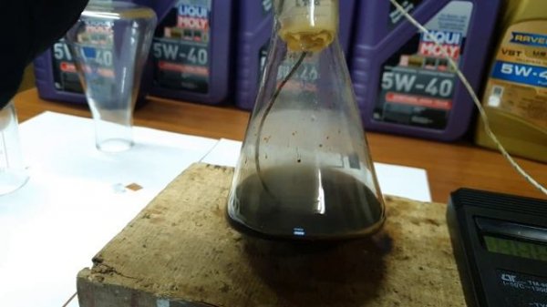 LIQUI MOLY SYNTHOIL HIGH TECH 5W-40 жарим до 390°C и сравниваем с Ravenol VST 5W40