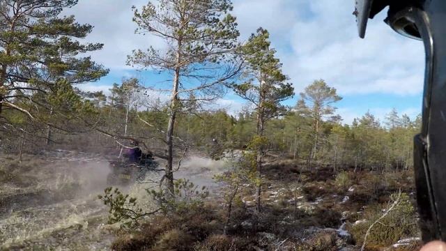 Can-Am, Polaris, Yamaha and TGB ride in Finland. смотреть онлайн