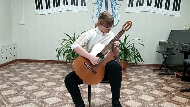 Ищенко Алина "Я на камушке сижу" р. н. п. в обр. А. И. Иванова-Крамского (преп.Лопаткина Н. В.) смотреть онлайн
