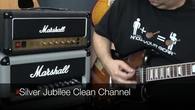 Marshall JCM 800 vs Silver Jubilee 20 watt Shoot Out смотреть онлайн