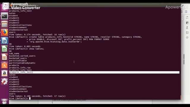 How to load json file format data into hive table - for beginners смотреть онлайн
