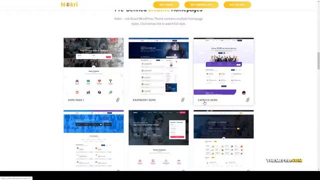 Nokri - Job Board WordPress Theme naukri clone job portals Easy Create Website смотреть онлайн