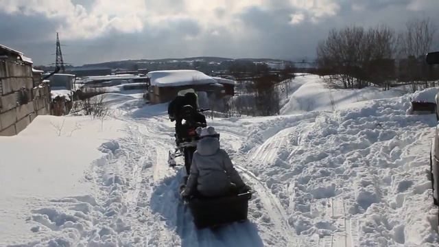 Снегоход. Детская радость. смотреть онлайн