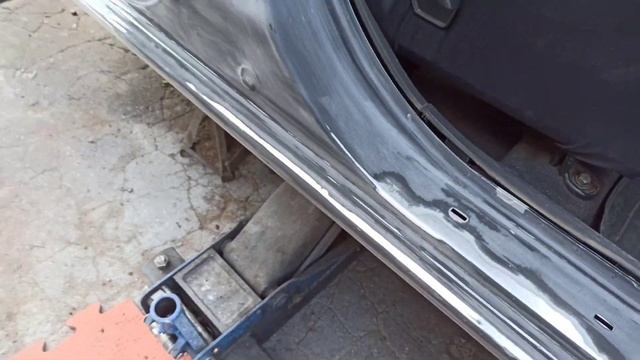 Часть 4-я!? Подготовка и грунтование эпоксидом и акрилом порога,крыла и двери смотреть онлайн