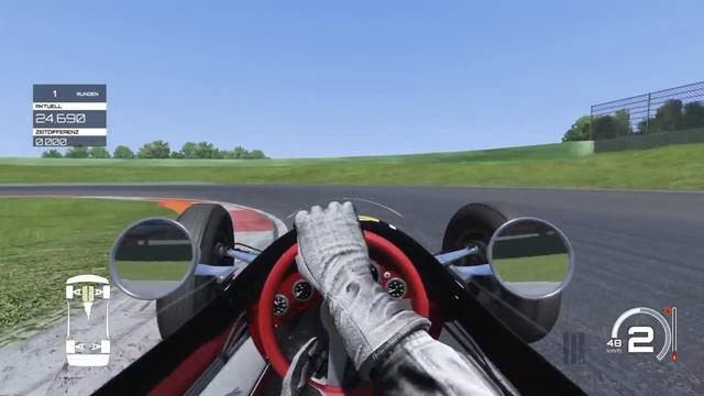 Assetto Corsa - Lotus 25 - Vallelunga Club 0:58.429 - Hotlap - Open Setup смотреть онлайн